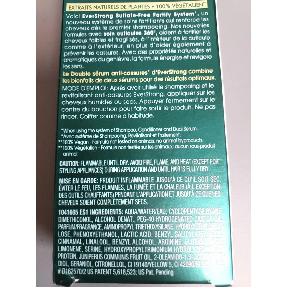 New‎ L'OREAL EverStrong Anti-Breakage Dual Serum 1.0 Fl Oz